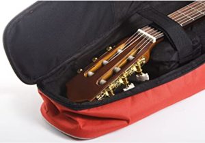Parte superior de funda de guitarra